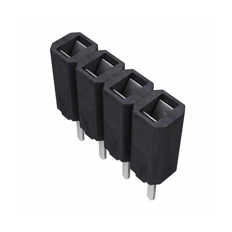 10 pcs : SSA-104-S-T - CONN RCPT 4POS 0.1 TIN PCB