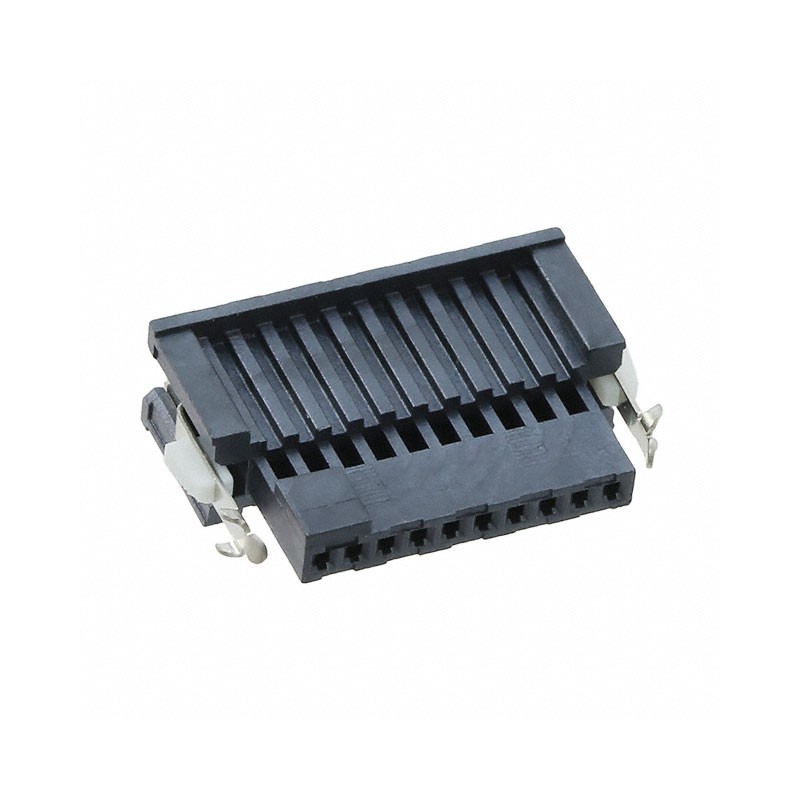 10 pcs : ISDF-10-S-M - CONN INSULATOR HSG 10POS 1.27MM