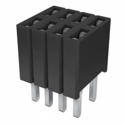 10 pcs : SLM-104-01-S-D - CONN RCPT 8POS 0.05 GOLD PCB