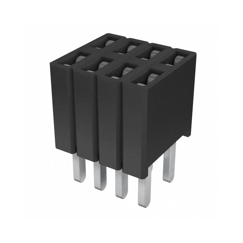 10 pcs : SLM-104-01-S-D - CONN RCPT 8POS 0.05 GOLD PCB