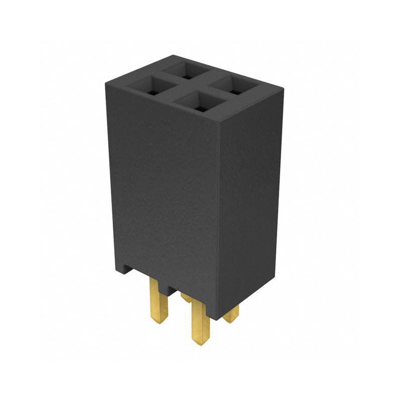 10 pcs : SSQ-102-01-G-D - CONN RCPT 4POS 0.1 GOLD PCB