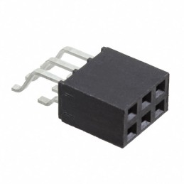 10 pcs : SMH-103-02-T-D - CONN RCPT 6POS 0.1 TIN SMD R/A