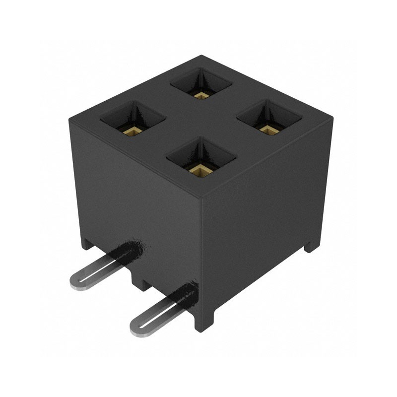 10 pcs : SMM-102-02-F-D - CONN RCPT 4POS 0.079 GOLD SMD