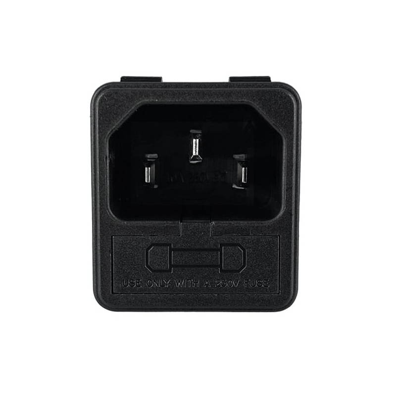 10 pcs : 723W-X2/04 - PWR ENT MOD RCPT IEC320-C14 PNL