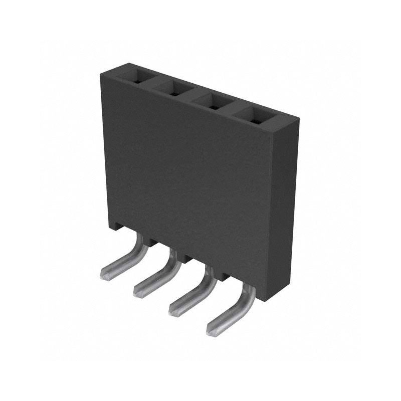 10 pcs : SSQ-104-02-T-S-RA - CONN RCPT 4POS 0.1 TIN PCB R/A