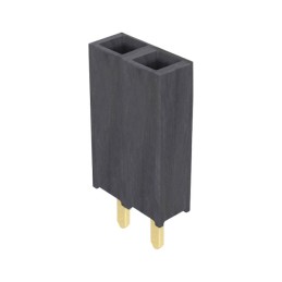 10 pcs : SSW-101-01-G-D - CONN RCPT 2POS 0.1 GOLD PCB