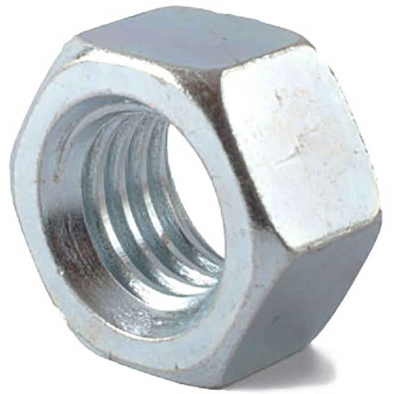100 pcs - RS PRO Steel Hex Nut, 5/16-18in