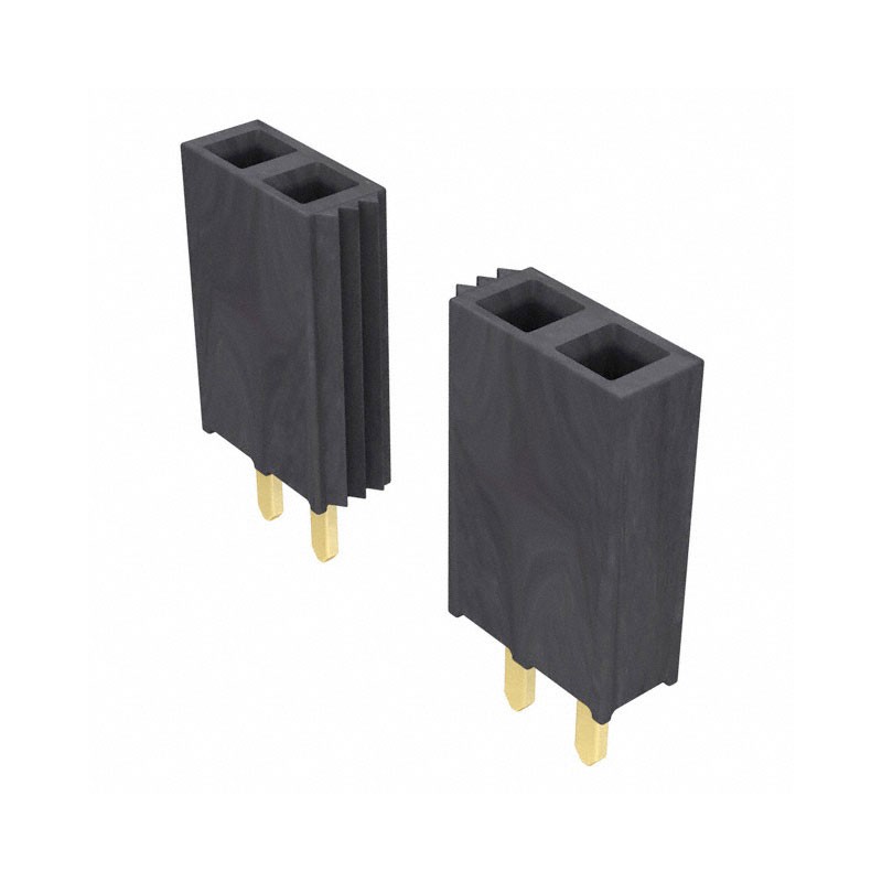 10 pcs : SSW-108-01-G-S - CONN RCPT 8POS 0.1 GOLD PCB