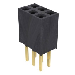 10 pcs : SSW-103-02-G-D - CONN RCPT 6POS 0.1 GOLD PCB