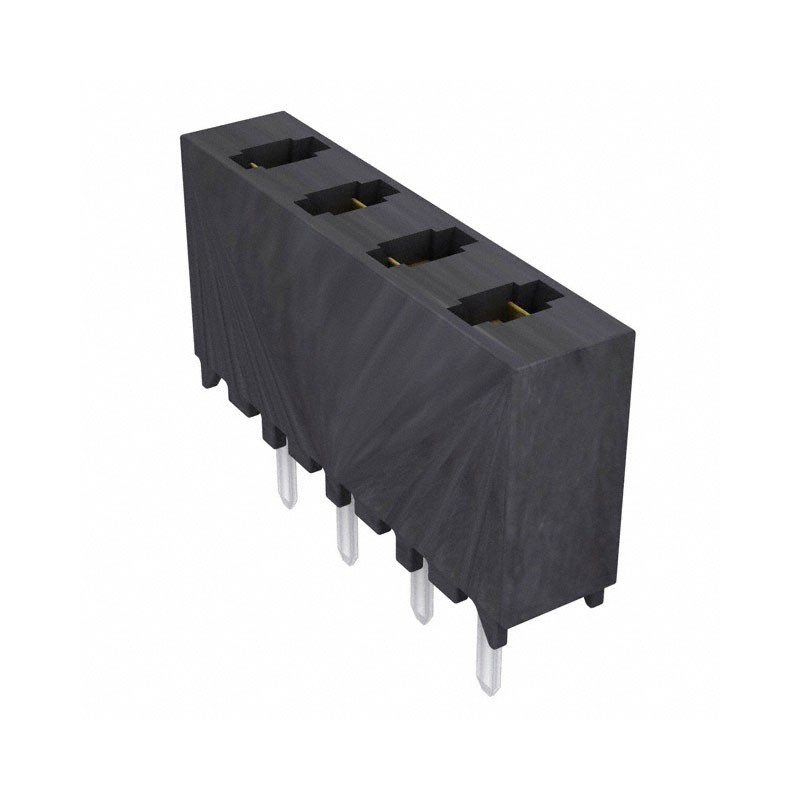 10 pcs : MMS-104-01-L-SV - CONN RCPT 4POS 0.079 GOLD PCB