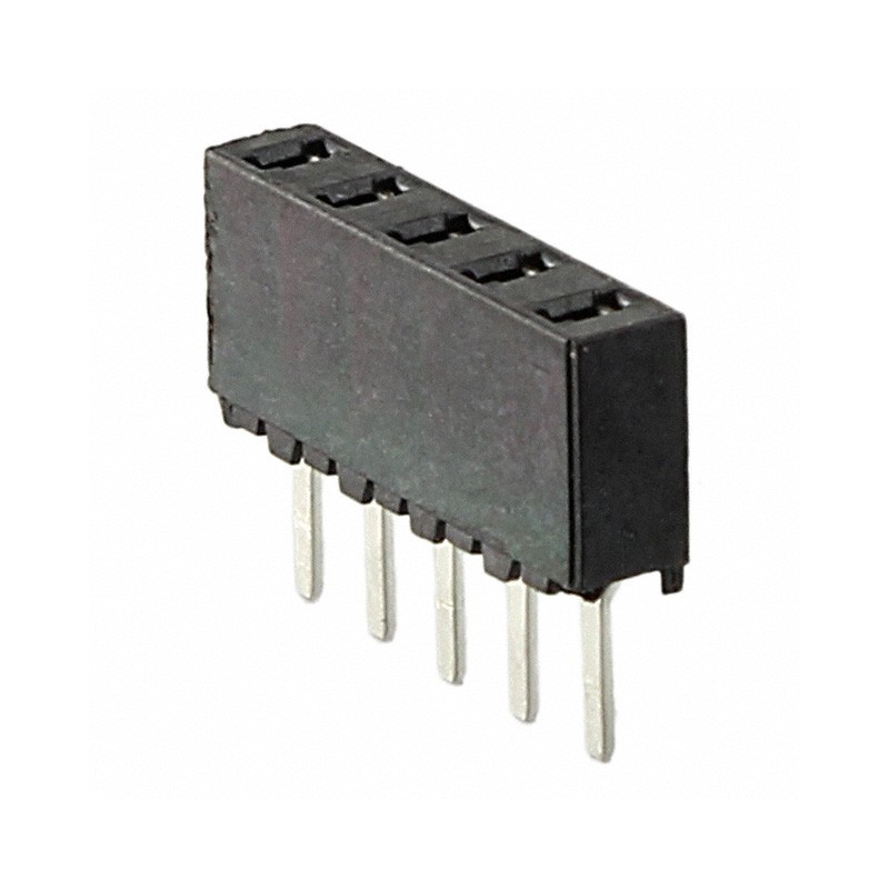 10 pcs : MMS-105-01-T-SV - CONN RCPT 5POS 0.079 TIN PCB