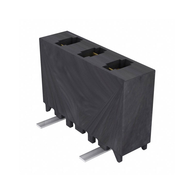 10 pcs : MMS-103-02-L-SV - CONN RCPT 3POS 0.079 GOLD SMD