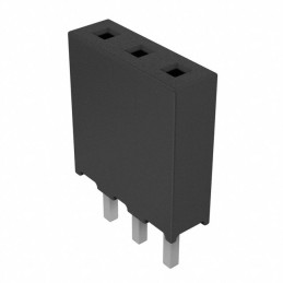 10 pcs : SQT-103-01-L-S - CONN RCPT 3POS 0.079 GOLD PCB