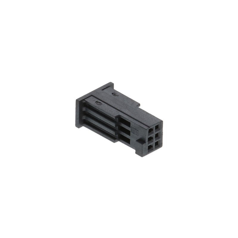 10 pcs : ISDF-03-D - CONN INSULATOR HSG 6POS 1.27MM