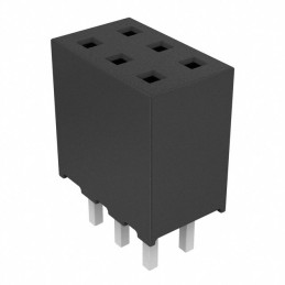 10 pcs : SQT-103-01-F-D - CONN RCPT 6POS 0.079 GOLD PCB