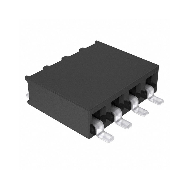 10 pcs : SSM-104-L-SH-TR - CONN RCPT 4POS 0.1 GOLD SMD R/A