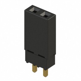 10 pcs : ESQ-102-12-G-S - CONN SOCKET 2POS 0.1 GOLD PCB