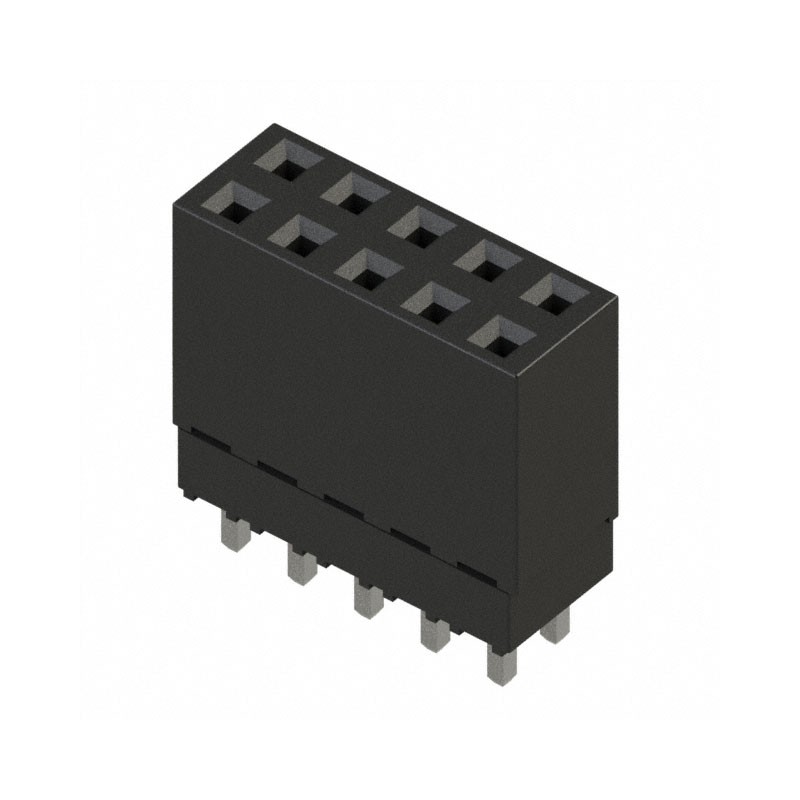 10 pcs : ESQ-105-12-T-D - CONN SOCKET 10POS 0.1 TIN PCB