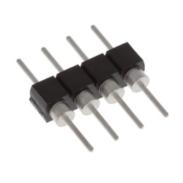 10 pcs : TS-104-T-AA - CONN HEADER VERT 4POS 2.54MM