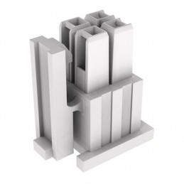 10 pcs : IPD1-02-D-K - CONN RCPT HSG 4POS 2.54MM