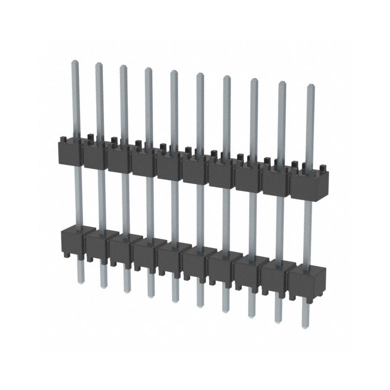 10 pcs : DW-10-10-T-S-450 - CONN HDR 10POS 0.1 STACK T/H TIN