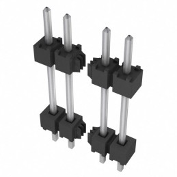 10 pcs : DW-10-10-T-S-450 - CONN HDR 10POS 0.1 STACK T/H TIN