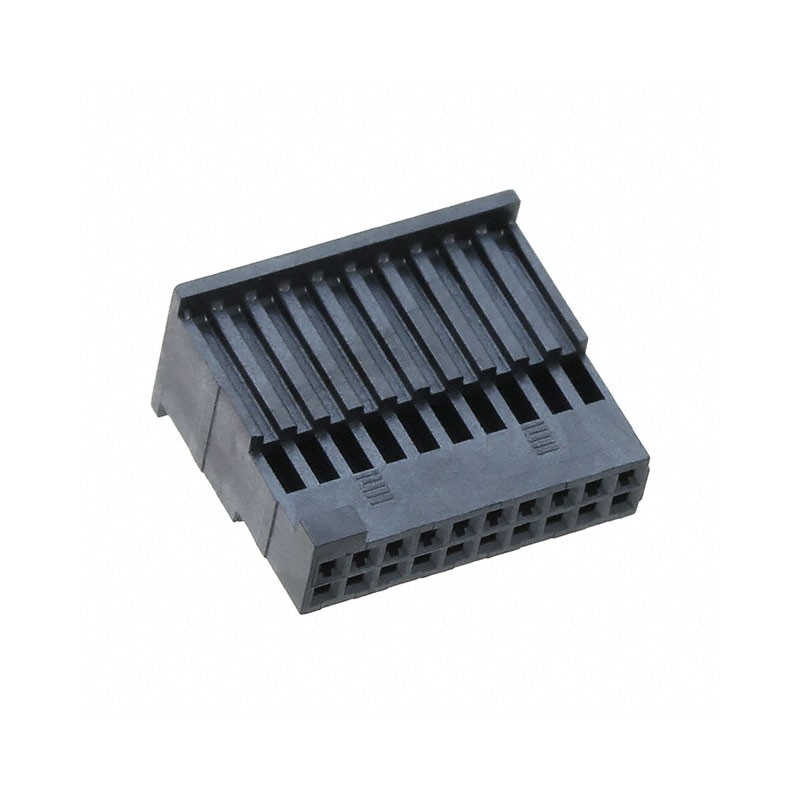 10 pcs : ISDF-10-D - CONN INSULATOR HSG 20POS 1.27MM