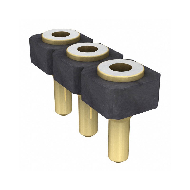 10 pcs : SL-103-G-19 - CONN RCPT 3POS 0.1 GOLD PCB