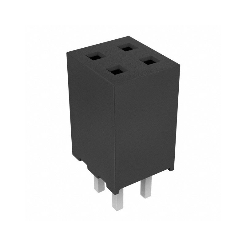 10 pcs : SQT-102-01-F-D - CONN RCPT 4POS 0.079 GOLD PCB