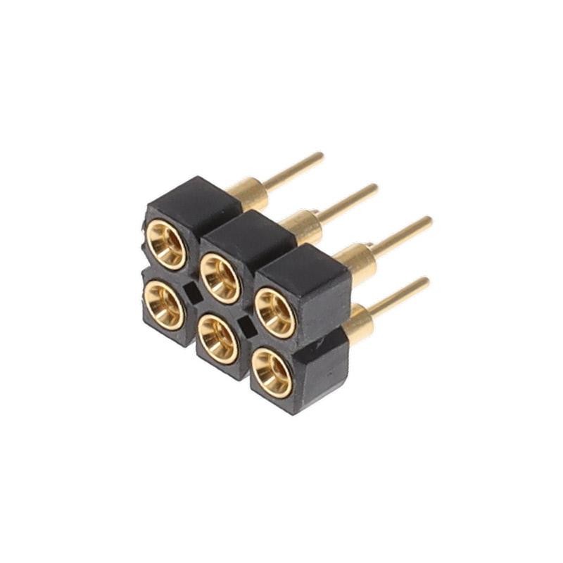 10 pcs : SD-103-G-2 - CONN SKT .100' 6POS