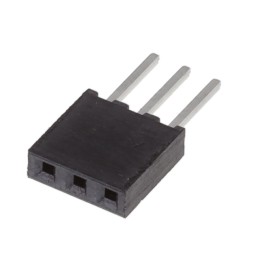 10 pcs : SQT-103-03-F-S - CONN RCPT 3POS 0.079 GOLD PCB