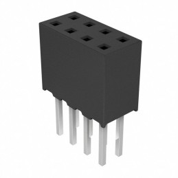 10 pcs : SQT-104-03-F-D - CONN RCPT 8POS 0.079 GOLD PCB