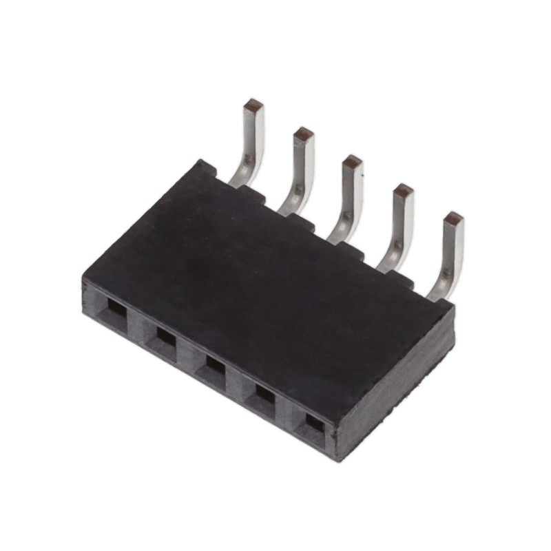 10 pcs : SQT-105-01-F-S-RA-001 - CONN RCPT 5P 0.079 GOLD PCB R/A