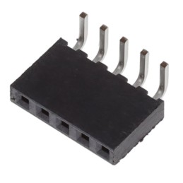 10 pcs : SQT-105-01-F-S-RA - CONN RCPT 5P 0.079 GOLD PCB R/A