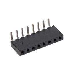 10 pcs : SQT-108-01-F-S-RA - CONN RCPT 8P 0.079 GOLD PCB R/A