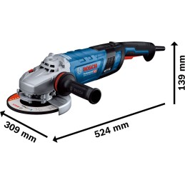 1 pcs - Bosch GWS 30-180 PB 180mm Corded Angle Grinder