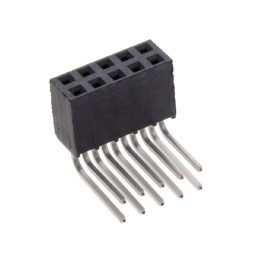 10 pcs : SSQ-105-03-F-D-RA - CONN RCPT 10POS 0.1 GOLD PCB R/A