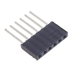 10 pcs : SSQ-106-23-F-S - CONN RCPT 6POS 0.1 GOLD PCB