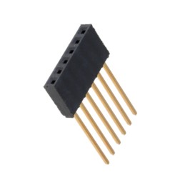 10 pcs : SSQ-106-24-G-S - CONN RCPT 6POS 0.1 GOLD PCB