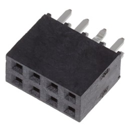 10 pcs : SSW-104-01-T-D-LL - CONN RCPT 8POS 0.1 TIN PCB