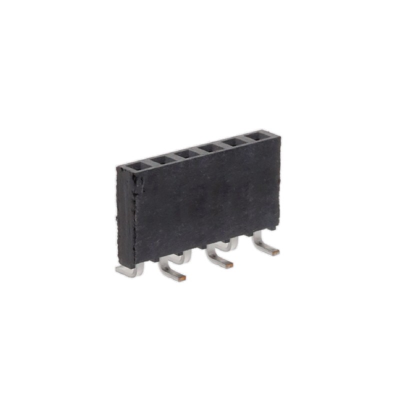 10 pcs : SSW-106-22-F-S-VS-K - CONN RCPT 6POS 0.1 GOLD SMD