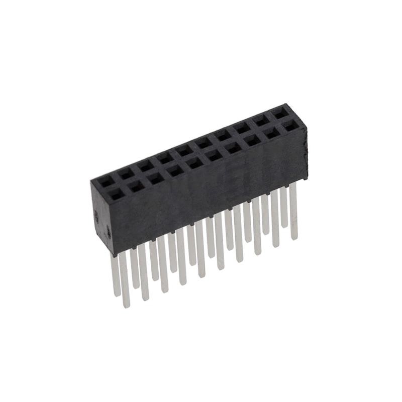 10 pcs : SSW-110-03-T-D - CONN RCPT 20POS 0.1 TIN PCB