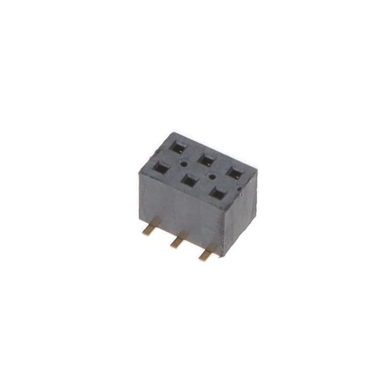 10 pcs : TLE-103-01-G-DV - CONN RCPT 2MM 6POS DUAL SMD