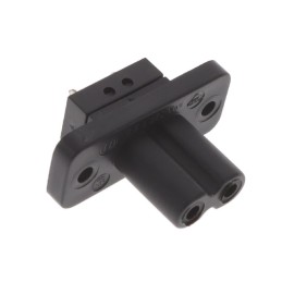 10 pcs : 6180.0005 - PWR ENT RCPT IEC320-2-2D PANEL