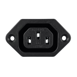 10 pcs : 710W-00/01 - PWR ENT RCPT IEC320-2-2F PANEL