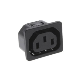 10 pcs : 6600.4110 - PWR ENT RCPT IEC320-2-2F PANEL