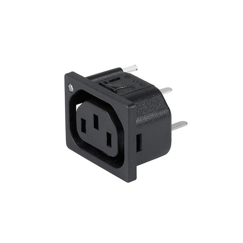 10 pcs : 3-101-687 - PWR ENT RCPT IEC320-2-2F PANEL