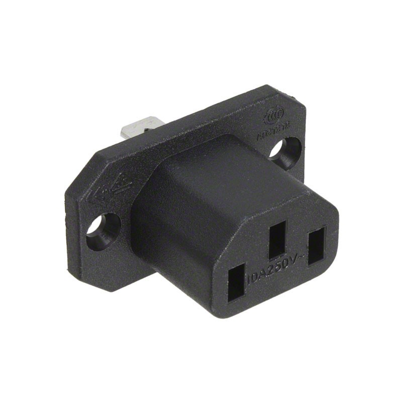 10 pcs : 4787.1000 - PWR ENT RCPT IEC320-2-2F PANEL