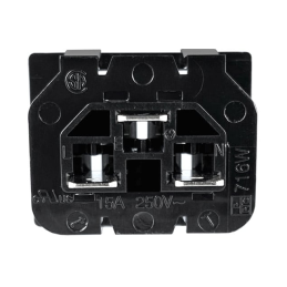 10 pcs : 716W-15/15 - PWR ENT RCPT IEC320-2-2F PNL QC