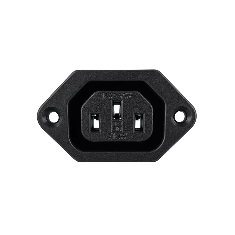 10 pcs : 710W-00/03 - PWR ENT RCPT IEC320-2-2F PNL QC